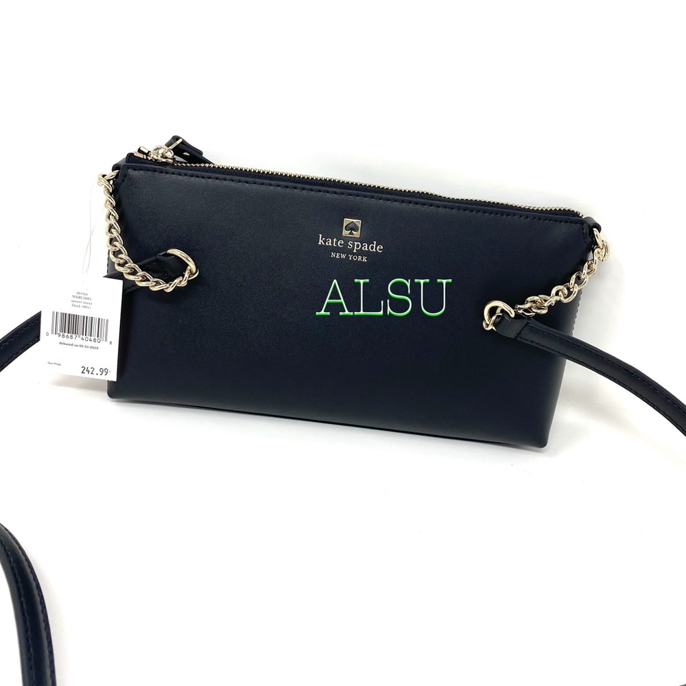 Kate ♠️Spade Declan Sawyer Street Crossbody Black - Picture 13 of 16